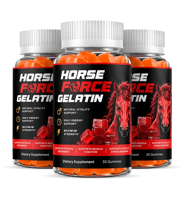 Horse Force Gelatin Men's Performance Supplement